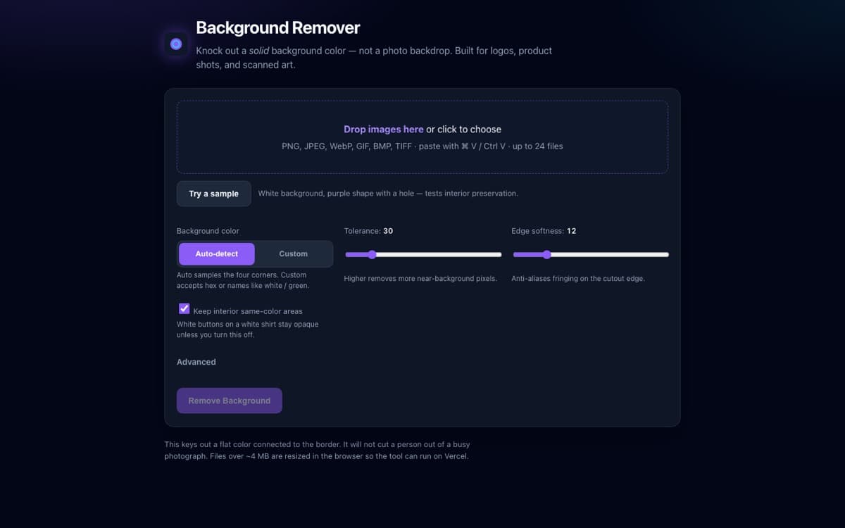 Background Remover screenshot